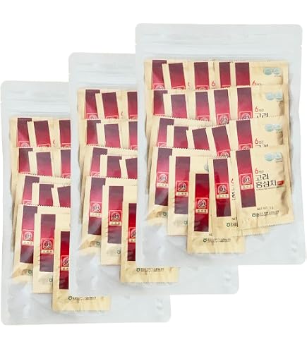 Amazon.co.jp: 正官庄紅参茶・高麗人参茶 3g×100包 (並行輸入品